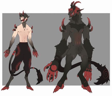 Chimera Character Design, Cool Monster Design, Ghost Hunter Character Design, Monster Design Humanoid, Monster Character Design Male, Demon Creature Design, Humanoid Monster Concept Art, Male Monster Oc, Wendigo Oc