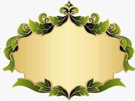 Clip Art Frames Borders, Green Png, Buddhist Art Drawing, Banner Shapes, S Letter Images, Border Vector, Cake Logo Design, Vector Frame, Photoshop Design Ideas