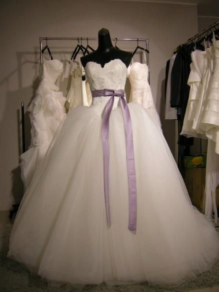 Vera Wang Wedding Dress Ball Gown, Vintage Ball Gown, Bride Wars, Vintage Ball Gowns, Vera Wang Wedding, Purple Wedding Dress, Civil Wars, Wedding Dresses Vera Wang, Tulle Wedding Gown