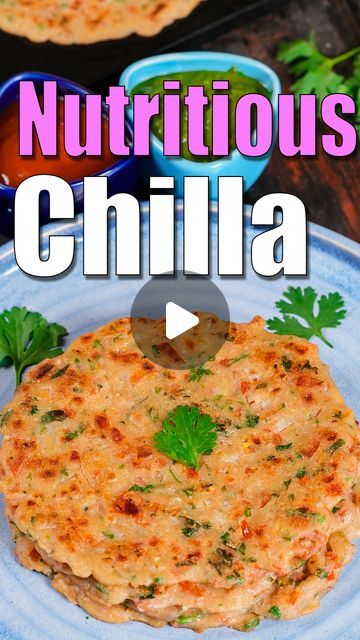 50K views · 2K likes | Tarla Dalal Recipes on Instagram: "nutritious chilla recipe | multi flour chilla | Indian multigrain pancakes | acidity friendly pancake |  Preparation Time: 10 mins  Cooking Time: 10 mins  Total Time: 20 mins  Makes 4 chilas  Ingredients  For Nutritious Chilla 1/4 cup jowar (white millet) flour 1/4 cup whole wheat flour (gehun ka atta) 1/4 cup ragi (nachni / red millet) flour 1/4 cup chopped onions 1/4 cup chopped tomatoes 2 tbsp finely chopped coriander (dhania) 1/4 tsp green chilli paste salt to taste 1 1/4 tsp oil for greasing and cooking  For Serving minty green chutney  #nutritiouschilla #snack #reels" Millet Snack Recipes, Wheat Recipes Indian, Jowar Flour Recipes, Wheat Flour Recipes Indian, Millets Recipes Indian, Veg Breakfast Recipes Indian, Breakfast Recipes Indian Veg, Multigrain Pancakes, Atta Recipe