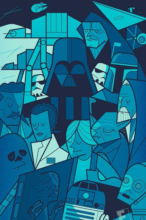 Ale Giorgini, Star Wars Cartoon, Star Wars Painting, Star Wars Background, Star Wars Tattoo, Empire Strikes Back, Stars Wars, Star Wars Wallpaper, Star Wars Artwork