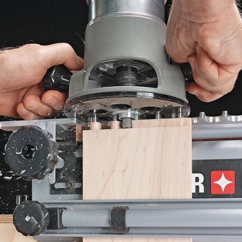 Top Dovetail Jig Tricks: Find out how to get the best results with your router jig. Woodworking Jigsaw, Best Jigsaw, Using A Router, Router Jig, Dovetail Jig, Jig Saw, Woodworking Joinery, Wood Joints, Easy Wood Projects