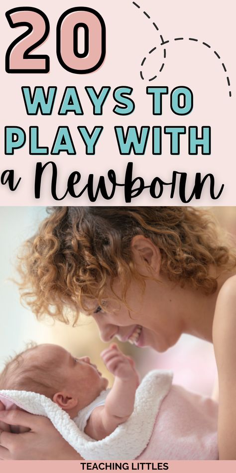 Play Time For Newborns, Play For Newborns, Playtime With Newborn, Newborn Learning Activities, Activities For Newborn Development, Sensory For Newborns, Sensory Play For Newborns, Activities For 3 Week Old Newborn, Sensory Activities Newborn