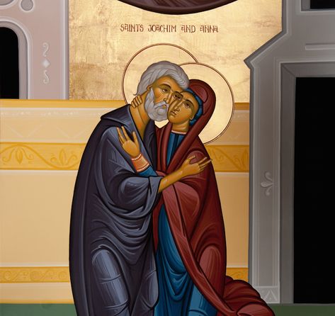 Infertility and the Intercessions of Saints Joachim & Anna - Articles for Couples - Greek Orthodox Archdiocese of America Icons Women, Saint Joachim, Catholic Icons, Fervent Prayer, Special Prayers, Orthodox Church, Holy Cross, Christian Marriage, Greek Orthodox