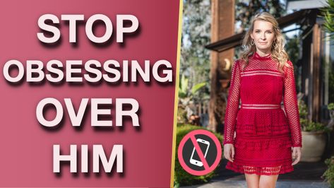 Discover how to stop obsessing over a man and how to stop obsessing over someone with these 5 CRUCIAL keys. Oftentimes, knowing how to stop obsessing over a guy can be tough and many women even wonder how to make him chase you after you slept with him. Whatever the case is, knowing how to stop obsessing over an ex or how to stop obsessing over someone you can't have is key to moving FORWARD and create the love life that you want. Enjoy! 🥰</p> How To Stop Being Obsessed With Someone, How To Stop Obsessing Over Someone, How To Stop Obsessing Over A Guy, Stop Obsessing Over Him, Obsessing Over A Guy, Stop Obsessing, Dating Relationship Advice, Make Him Chase You, Soulmate Connection