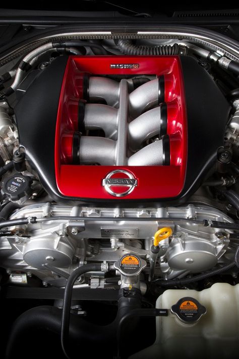 Nissan GT-R (2015) Nismo engine Nissan Gt R Nismo, Engine Wallpaper, Car Hub, Gtr Skyline, Nissan Gtr R35, Gtr R35, Nissan Gt, Classy Cars, Nissan Gtr