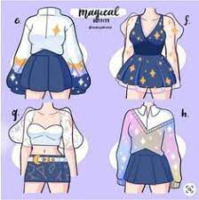 Cute Clothes Design Drawing, Outfit Drawings Aesthetic, Cute Outfit Ideas For Drawing, How To Draw Cute Clothes, Outfits Aesthetic Drawing, Cool Clothes Drawing, Cute Outfits Drawings, Cute Outfit Ideas Drawing, Drawing Of Outfits