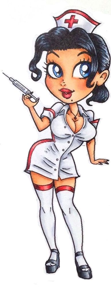 Sexy Nurse  Kenny-K-Stamps Nurse Drawing, Nurse Cartoon, Nurse Tattoo, Pin Up Drawings, Mexican Culture Art, Nurse Art, Cartoon Character Tattoos, Art Drawings Sketches Pencil, Dope Cartoon Art