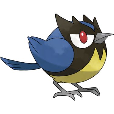 Rookidee (Pokémon) - Bulbapedia, the community-driven Pokémon encyclopedia Aurorus Pokemon, Flying Type Pokemon, Bird Pokemon, Flying Type, Pokemon Pokedex, Scary Faces, Type Pokemon, Tiny Bird, Pokémon Master