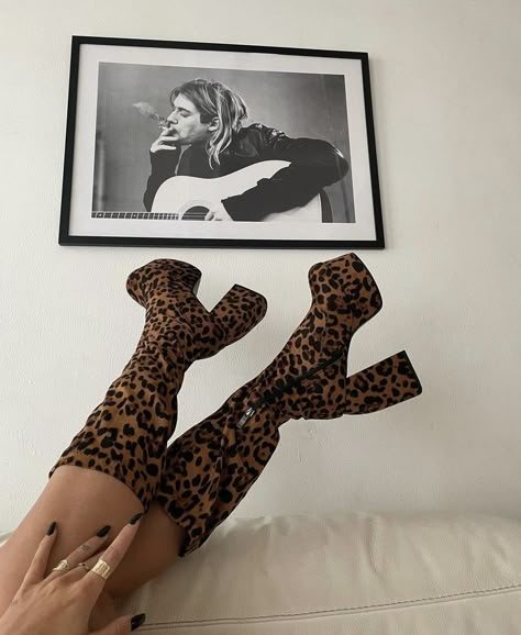 Boot Print, Pretty Shoes, Fashion Killa, Cheetah Print, Cute Shoes, Fashion Inspo Outfits, Me Too Shoes, With Love, Leopard Print