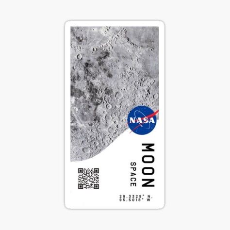 Moon Map, Nasa Wallpaper, Sticker Design Inspiration, Cute Laptop Stickers, Ticket Design, Iphone Case Stickers, Tumblr Stickers, Anime Stickers, Diy Phone Case