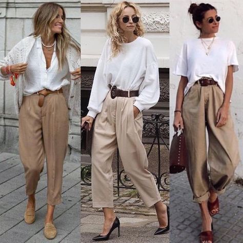 Wide Leg Pants Outfit Work, Wide Leg Trousers Outfit, Happy Hour Outfit, Pants Outfit Work, Beige Hose, Simple Work Outfits, Wide Leg Pants Outfit, Winter Pants Outfit, Office Casual Outfit