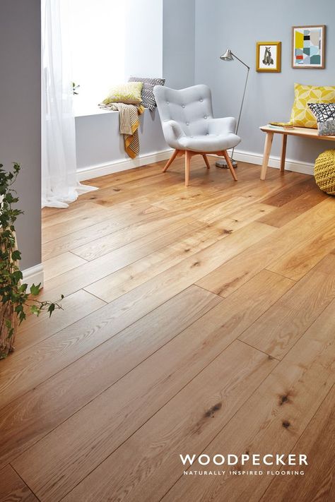 Living Room Wood Floor, Oak Wood Floors, Oak Flooring, Room Deco, Bamboo Flooring, Engineered Wood Floors, Living Room Flooring, Bedroom Flooring, Hard Wood