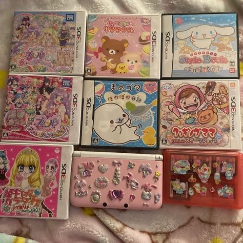 Sanrio Games, 3ds Games, Nintendo 3ds Games, Nostalgia 2000s, Shojo Anime, Kawaii Games, Nintendo Ds Games, Retro Gadgets, Ds Games