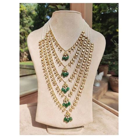 Satlada Haar Hyderabadi, Panch Lada Haar, Hyderabadi Jewelry Jadau, Sathlada Jewellery, Panch Lada, Jadau Jwellery, Indian Brides Jewelry, Ruby Necklace Designs, Hyderabadi Jewelry