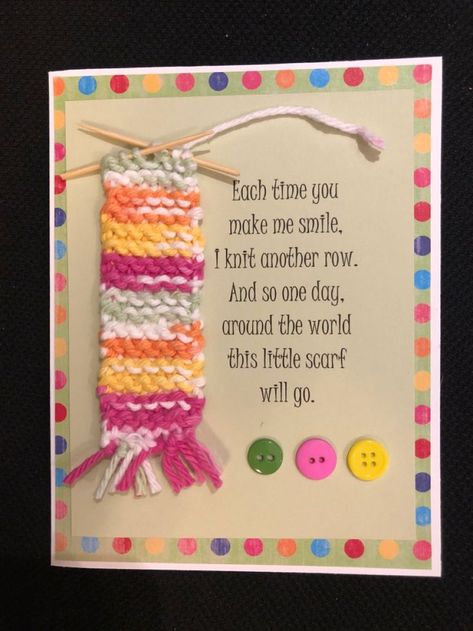 Knitting Birthday Card Ideas, Diy Birthday Gifts For Boyfriend, Valentine's Day Gifts For Boyfriend, Church Gifts Ideas, Wooden Skewers, Crochet Ornament Patterns, Birthday Gifts For Boyfriend Diy, Friend Crafts