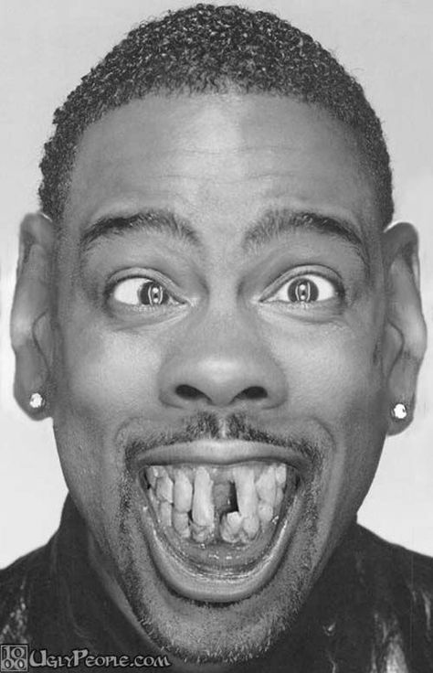 Black and white ugly teeth the pictures taken the ugly person. Domain Names, Black And White, White, Black