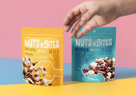 12 Nut Product Packaging Designs — The Dieline | Packaging & Branding Design & Innovation News Healthy Snacks Packaging, Botanical Packaging, Nut Packaging, Nuts Packaging, Wine Board, Label Produk, Sweet Packaging, Christmas Cookies Packaging, Chip Packaging