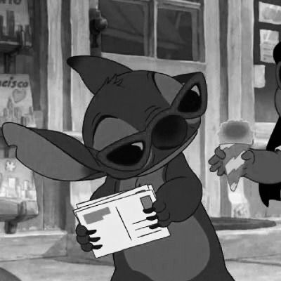 Cartoon Stitch, Vintage Cartoon, Black And White, White, Black