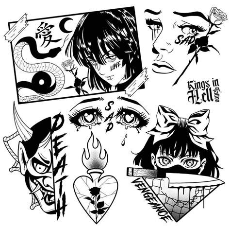 Desain Editorial, Flash Tattoo Designs, Doodle Tattoo, Tattoo Art Drawings, Japanese Tattoo Art, Cartoon Tattoos, Custom Tattoo Design, Tattoo Flash Art, Tattoo Outline