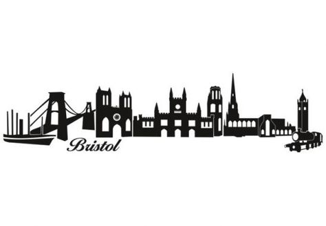 Bristol Skyline 1 Nicola Scott, Cut Out Projects, Wedding Cross Stitch, City Lifestyle, Watercolor Art Lessons, Window Art, Cross Stitch Chart, Linocut, Art Lessons