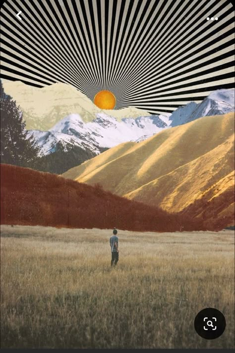 Paz Hippie, Poster Grafico, Surrealist Collage, Surreal Collage Art, Trippy Visuals, Digital Collage Art, Collage Art Projects, Surreal Collage, Collage Design