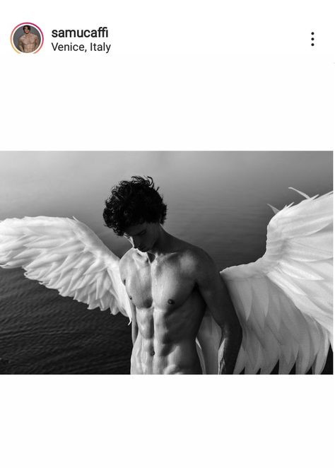 Male Angel Photoshoot, Male Angel Aesthetic, Angel Editorial, Guild Hunter, Angel Photography, Male Angel, Couple Poses Reference, Men Photoshoot, Angel Aesthetic