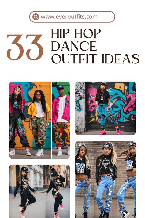 Hip hop dance is not just about moves—it’s a lifestyle that reflects boldness, creativity, and individuality. Choosing the perfect hip hop dance outfit is crucial for both comfort and making a style statement. Hip Hop Dance Class Outfits, Street Dance Outfit Hip Hop, Hip Hop Dance Outfits Women, 80s Hip Hop Fashion Women, 90s Hip Hop Fashion Women, Hip Hop Outfits Dancers, 80s Hip Hop Fashion, Hip Hop Dress, Hip Hop Style Women