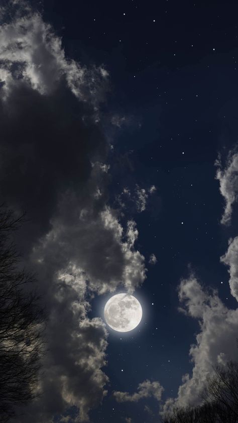 Picture Tag Full Moon Photography, Moonlight Photography, Blue Moon Photography, Night Sky Photography, Night Sky Wallpaper, The Moon Is Beautiful, Look At The Moon, Dark Nature Aesthetic, Moon Pictures