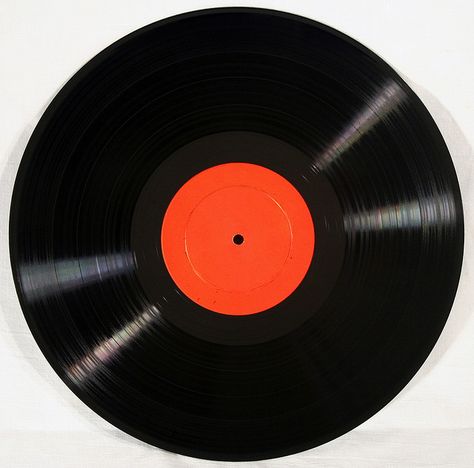 Vinyl Records Texture 03 by fuzzimo, via Flickr Vinyl Records, White Background, Vinyl, Texture, Orange, White, Black