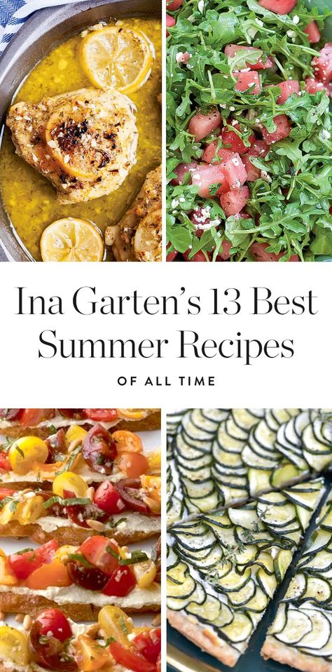 Summer Dinner Party Menu Ideas, Summer Dinner Party Menu, Dinner Party Menu Ideas, Best Summer Recipes, Summer Entrees, Party Menu Ideas, Best Ina Garten Recipes, Barefoot Contessa Recipes, Summer Dinner Party