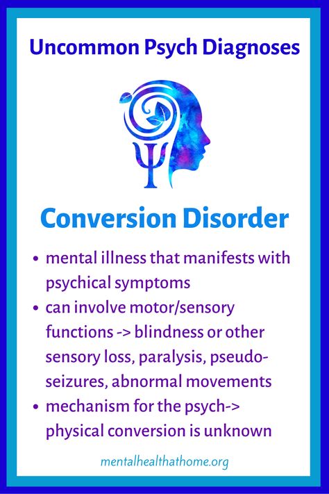 Psychiatric Terminology, Conversion Disorder, Mental Health Symptoms, Psychology Terms, Psychiatric Medications, Rare Disorders, Recovering Addict, Psychology Disorders, Mental Disorders