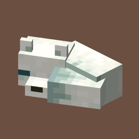 Arctic Fox Minecraft, Fox Minecraft, Minecraft Face, Minecraft Stickers, Minecraft Statues, Fox Plushie, Diy Minecraft, Minecraft Mobs, Minecraft Wallpaper