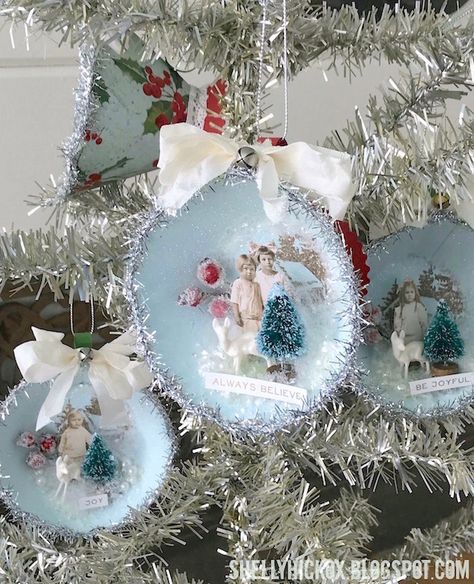 Teacup Christmas, Christmas Ornament Diy, Teacup Crafts, Christmas Crafty, Ornament Diy, Christmas Tea, Christmas Ornament Crafts, Vintage Christmas Ornaments, Vintage Christmas Decorations