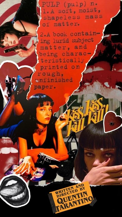 #pulpfitcion #pulpfictioncollage #quentintarantino #miawallace #miawallaceshuffle #redaethetic Good Vibes Wallpaper, Pop Art Images, Jackie Brown, Pulp Fiction Art, Reservoir Dogs, True Romance, Clockwork Orange, Zodiac Art, Fiction Writing