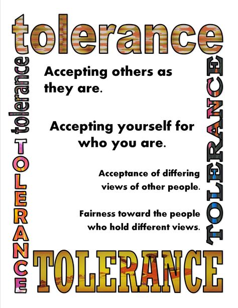 Don't Laugh At Me: Tolerance Poster Tolerance Poster Ideas, Tolerance Day Poster, Tolerance Activities For Kids, Tolerance Activities, Character Education Activities, Teaching Tolerance, Testing Motivation, Teacher Info, Inclusive Education