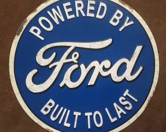 12 Ford Motor Co. Detroit Vintage Tin Sign Man Cave - Etsy Australia Bid Day Signs, Embossed Text, Faux Rust, Led Wall Decor, Man Cave Room, Ford Cars, Ford Classic Cars, Wall Decor Quotes, Oil Gas