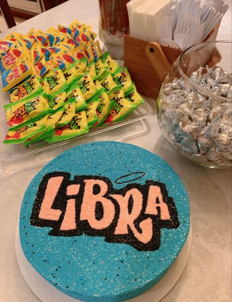 Libra Party Theme, Libra Themed Party, Bratz Cupcakes, Libra Bratz, Libra Season Cake, Libra Szn Cake, Bratz Cake Ideas, Libra Birthday Party, Libra Cake Ideas