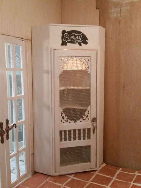 Standing Pantry, Corner Pantry, Diy Pantry, Dekor Diy, Pantry Door, Pantry Design, Kitchen Redo, Redo Furniture, Repurposed Furniture