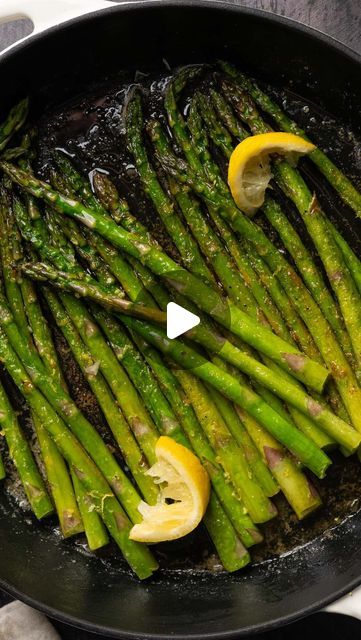 Isabel Reis Laessig on Instagram: "Bright, fresh, and perfectly crisp, my recipe for pan fried asparagus makes a beautiful side dish!⁣
⁣
Using only a handful of ingredients and coming together in under 20 minutes, this asparagus is so tasty, you’ll want to eat it right out of the pan.⁣
⁣⁣⁣⁣⁣⁣⁣⁣⁣⁣⁣⁣⁣⁣
Ingredients:⁣⁣⁣⁣⁣⁣⁣⁣⁣⁣⁣⁣⁣
• butter 🧈 ⁣
• asparagus⁣
• olive oil⁣
• salt 🧂 ⁣
• black pepper⁣
• ⁣garlic powder⁣
• lemon juice 🍋 ⁣
• lemon zest⁣
⁣
➡️ Comment “asparagus” to get a link to the full recipe! ⁣⁣⁣⁣⁣⁣⁣⁣⁣⁣⁣⁣⁣⁣
⁣⁣⁣⁣⁣⁣⁣⁣⁣⁣⁣⁣⁣⁣
#asparagus #asparagusrecipes #asparagusseason #panfried #panfriedasparagus #sauteed #sautéed #sauteedasparagus" Stir Fry Asparagus Recipes, Grill Asparagus On Grill, Asparagus With Lemon Butter Sauce, How To Cook Asparagus On The Stove, Crispy Asparagus, Asparagus On The Stove, Pan Fried Asparagus, Butter Asparagus, How To Make Asparagus