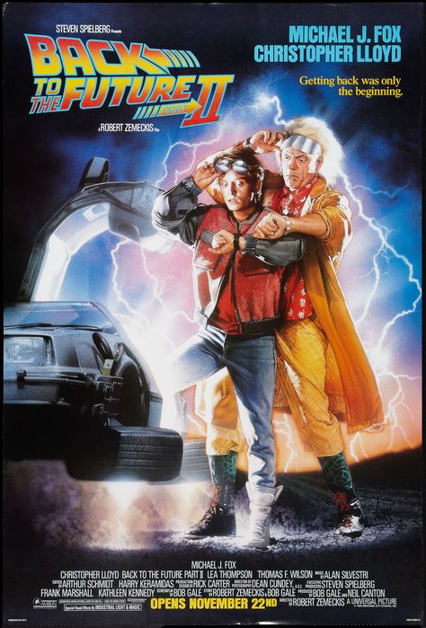 Back to the Future 2 Movie Poster Back To The Future Movie, Michael Fox, The Future Movie, Khatia Buniatishvili, Piano Learn, Elisabeth Shue, Music Learning, Michael J Fox, Marty Mcfly