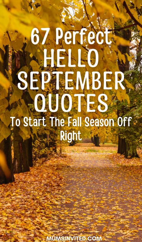 Hello September Images Quotes, Sweet September Quotes, September Images And Quotes, September Positive Quotes, Happy New Month September Quotes, Quotes For September Month, September 1 Quotes, It’s September, Hello September Quotes Happy