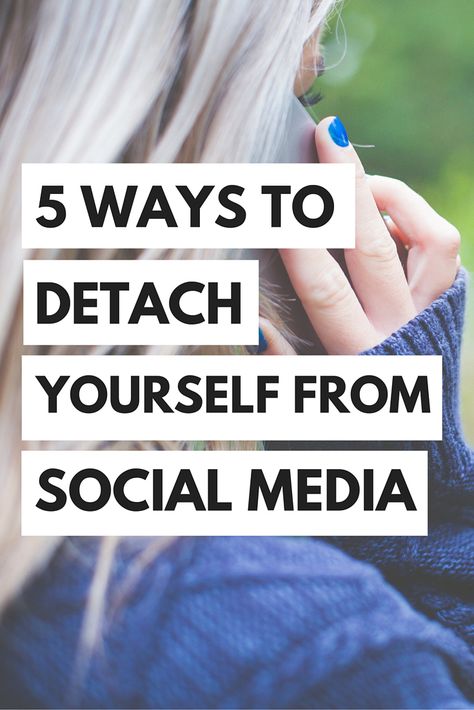 Learn how to step away from the phone and into your life with these 5 ways to stay away from social media! Disconnect From Social Media, Detox Social Media, Quitting Social Media, Social Media Measurement, Detox Challenge, Social Media Break, Digital Detox, Life Improvement, Social Media Tips