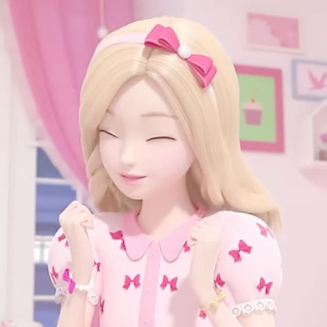 Pfp Icons Aesthetic Cartoon, Aesthetic Barbie Pfp, Pretty Pink Princess, Barbie Princess, Pink Themes, Edit Profile, Cartoon Profile Pics, Cute Profile Pictures, Pretty Dolls