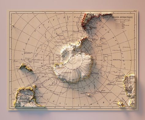 3d historical maps on Behance Map Graphic Design, Creative Maps, Topography Map, 3d Maps, Geography Map, Map Graphic, Happy Books, Map Wallpaper, Relief Map