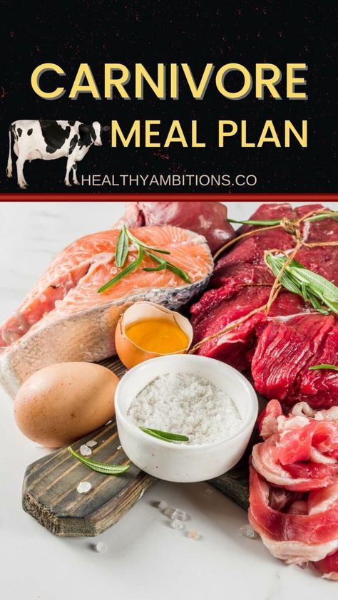 Caveman Diet Food List, Carnivore Diet Meal Plan, Caveman Diet Recipes, Meal Plan Recipes, Green Smoothie Diet, The Carnivore Diet, Meat Eater, Caveman Diet, Best Smoothie