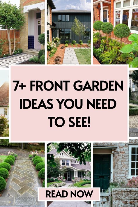 7 front garden ideas Uk Front Garden Ideas, Front Of House Ideas Uk, Front Garden Bed Ideas, Front Garden Ideas Uk, Front Garden Landscaping Ideas, Front Garden Bed, Front Garden Landscaping, Front Garden Ideas, Garden Bed Ideas