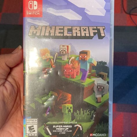 Nintendo switch Minecraft Game Nintendo Switch Minecraft, Minecraft Switch, Minecraft Nintendo Switch, Script Dr, Nintendo Switch Lite, Minecraft Games, Retro Photography, Switch Lite, Super Mario