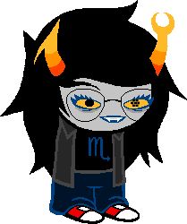 My inner demons are cute Vriska Serket, Number Eight, Homestuck, Canon, Tumblr