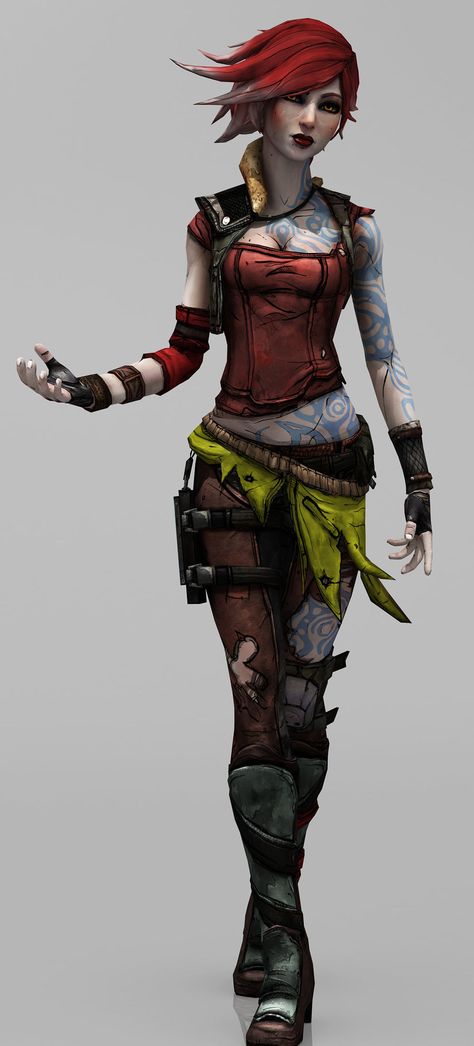 Lilith Borderlands 2 Lilith Borderlands, Borderlands Tattoo, Borderlands Cosplay, Borderlands 1, Borderlands Series, Borderlands Art, Tales From The Borderlands, Tiny Tina, Handsome Jack